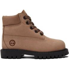 Nubuck Boots Timberland Premium 6-Inch Lace-Up Boot - Beige Nubuck