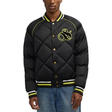 Scotch & Soda Outerwear Scotch & Soda Yrachie Water Repellent Quilted Varsity Jacket Black