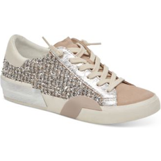 Zina Leather Twill Sneaker