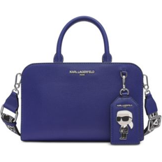 Karl Lagerfeld Maybelle Small Satchel - Blue/Violet