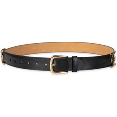 Accessories Sam Edelman Double-e Hip Links Leather Belt - Black