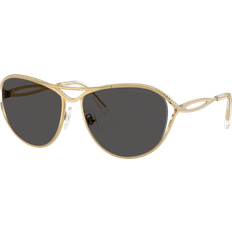 Swarovski Voksen Solbriller Swarovski Solbriller Metal Guld 59 MM - Grå