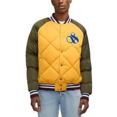 Scotch & Soda Outerwear Scotch & Soda Yrachie Quilted Varsity Jacket Yellow Cab