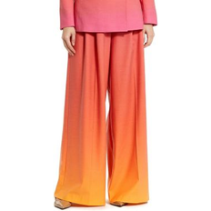 Mac Duggal Pants & Shorts Mac Duggal Ombre Crepe Wide Leg Trousers - Sunset Ombre