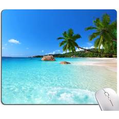Square Beach Mouse Pad