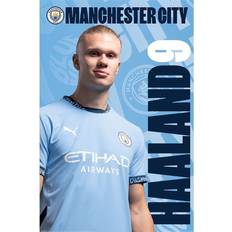 Manchester City Erling Haaland Plakat Poster