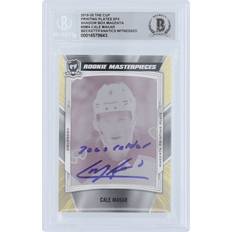 Sports Fan Apparel Upper Deck Cale Makar Colorado Avalanche Autographed 2019-20 SPX Shadow Box Rookies Magenta Printing Plate #SPX-S-MA #1/1 Beckett Fanatics Witnessed Authenticated Rookie Card with "2020 Calder" Inscription