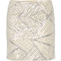 Guld Nederdele Gestuz GentaGZ MW Skirt - Golden Sequin