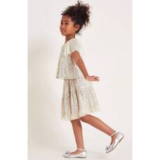 Girls Skirts Monsoon Adele Sequin Skirt - Champagne