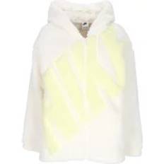 Nike Faux Fur Shearling Jacket - White
