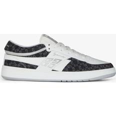 Givenchy Shoes Givenchy G Move Sneakers - Mixed Leathers/Denim Monogram - White/Black