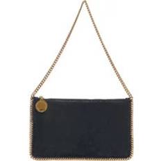 Stella McCartney Väskor Stella McCartney Womens Chain Trim Clutch Bag Mini Bag - Black