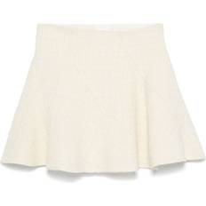 Wool Skirts Givenchy Wool Ruffled Skirt - Beige