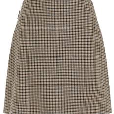 Wool Skirts Moncler Black Wool Short Skirt - Beige