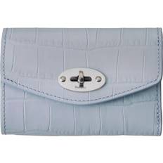 Mulberry Darley Folded Multi-Card Wallet - Blue Shiny