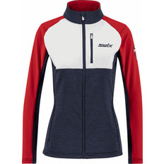 Swix Infinity Midlayer Jacket - Dark Navy/Swix Red