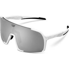 One Sunglasses - White/Silver