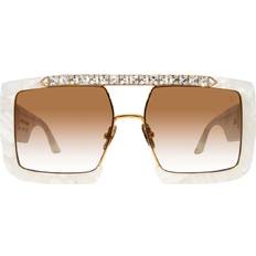 ANNA-KARIN KARLSSON LE SWAG Pearl Women’s Sunglasses - White