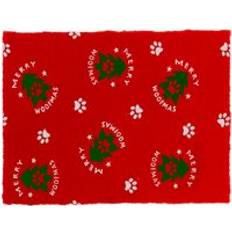 Vetbed Husdjur Vetbed Merry Woofmas Hundepledd L 100 x B 75 cm
