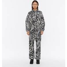 Zebra Jumpsuits & Overalls Bimba Y Lola Zebra Cargo Jumpsuit - Zebra Ivory