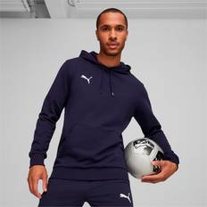 Puma Unisex Jumpers Puma TeamGOAL Casuals Hoody - Navy Blue