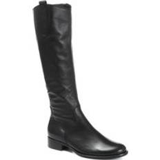 Gabor Boots Gabor Black Brook Extra Slim Fit Rider Boots - Black
