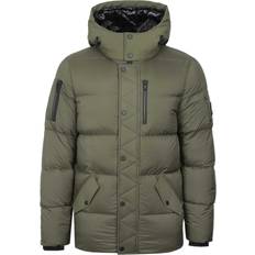 Detachable Hood Jackets Moose Knuckles Everest 3Q Jacket - Moss