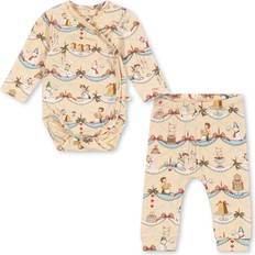 3-6M Øvrige sæt Børnetøj Konges Sløjd Basic Newborn Set Gots - Beige