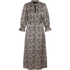 Bruuns Bazaar Dame Kjoler Bruuns Bazaar Floretbbclarena Dress - Sand Black