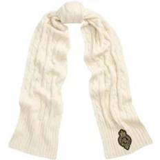 Ralph Lauren Accessoarer Ralph Lauren Crest-Patch Scarf - Beige
