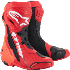 Alpinestars Supertech R MC-Kängor - Ljusröd/Röd