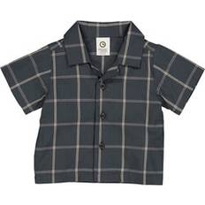 Kashmir Skjortor Müsli Check Skjorte Med Tern - Night Blue/Cashmere