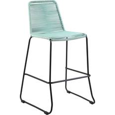 Black Outdoor Bar Stools Armen Living Shasta Outdoor Barstool Wasabi