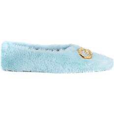 Giuseppe Zanotti Low Shoes Giuseppe Zanotti Lucreciia Faux Fur Loafers - Blue
