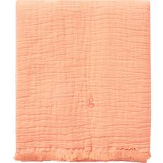 Garbo&Friends Cotton Mellow Blanket M Coral Blankets Orange, Pink (170x130cm)