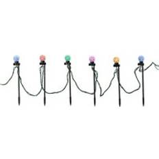 Multicolour LED Garden Stake Set 6W 14.5m