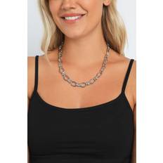 Yours Chunky Chain Link Necklace - Silver Tone