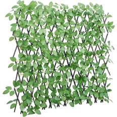 vidaXL Artificial Ivy Trellis Expandable Privacy Fence Screen 180 x 65 cm 180x180cm
