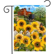 Briarwood Lane Country Sunflowers Garden Flag 12.5" x 18" B