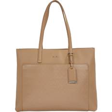 Skind Tote Bag & Shopper tasker Calvin Klein Logo Tote Bag - Light Brown