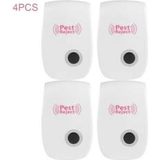 White Pest Control Ywei Ultrasonic Pest Repellent Mosquitoes Set of 4