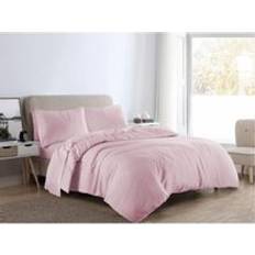 Brushed cotton duvet cover Kampala hill Plain Dye Flannelette Set Super King Duvet Cover