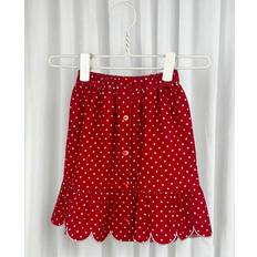 98 Skjørt Fliink Dolly DOT Skirt - Pompeian Red