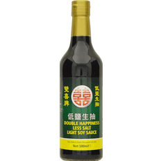 Cheap Sauces Double Happiness Less Salt Light Soy Sauce 500 ml