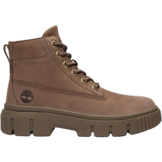 Timberland Halbhoher Field Boot zum Schnüren für Damen in Dunkelbeige, Frau, Braun, Größe: