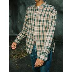 Nudie Jeans Hemden Nudie Jeans Julian Farmers Check Shirt - Racing Green