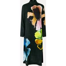 Stine Goya Kjoler Stine Goya Long Sleeve Midi Dress - Watercolour Bloom