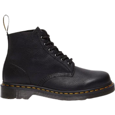 Men Lace Boots Dr. Martens 101 Ambassador Leder Boots - Black