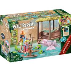 Tortuga Conjuntos de juego Playmobil Wiltopia tour reno delfines (71143)