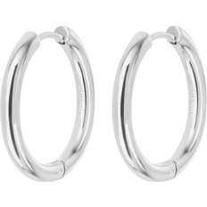 Damen - Edelstahl Ohrringe Esprit Hoop Earrings - Silver